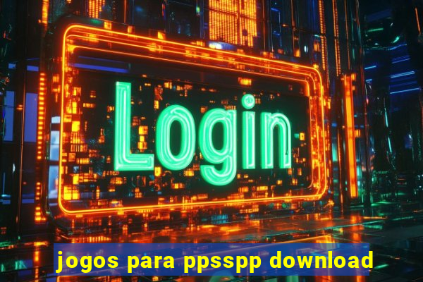 jogos para ppsspp download